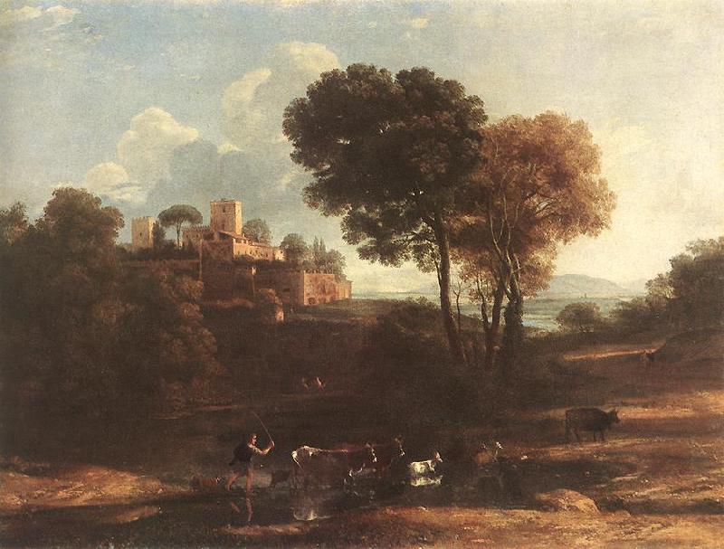 Claude Lorrain Landscape with Shepherds fdg